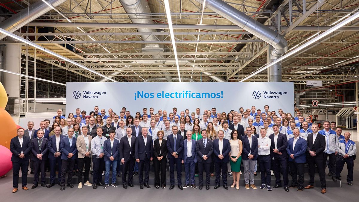 Volkswagen Navarra comienza la producción de su primer modelo eléctrico