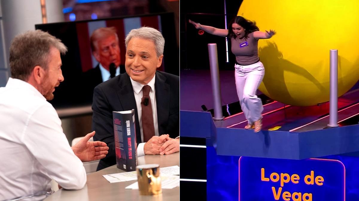 Vicente Vallés con Pablo Motos en 'El Hormiguero', y 'Juego de pelotas' en Antena 3