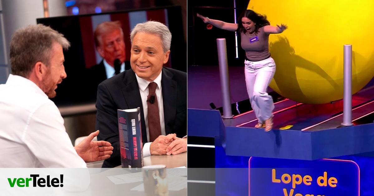 AUDIENCIAS TV MIÉRCOLES 1 DE OCTUBRE
'El Hormiguero' (14.8%) es más líder sobre 'La Revuelta' (11.2%), y 'Juego de pelotas' (10.9%) gana una noche a la baja