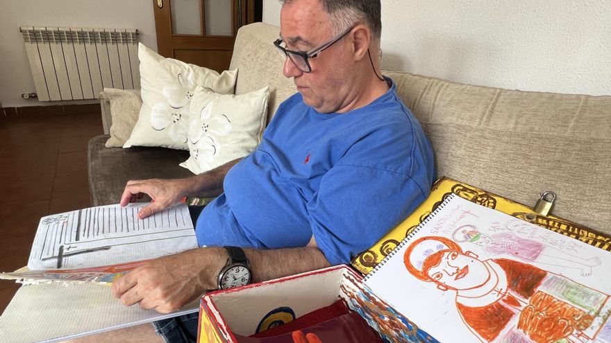 El talento de Antonio Madrid, el artista autodidacta que desafía las barreras de la discapacidad intelectual