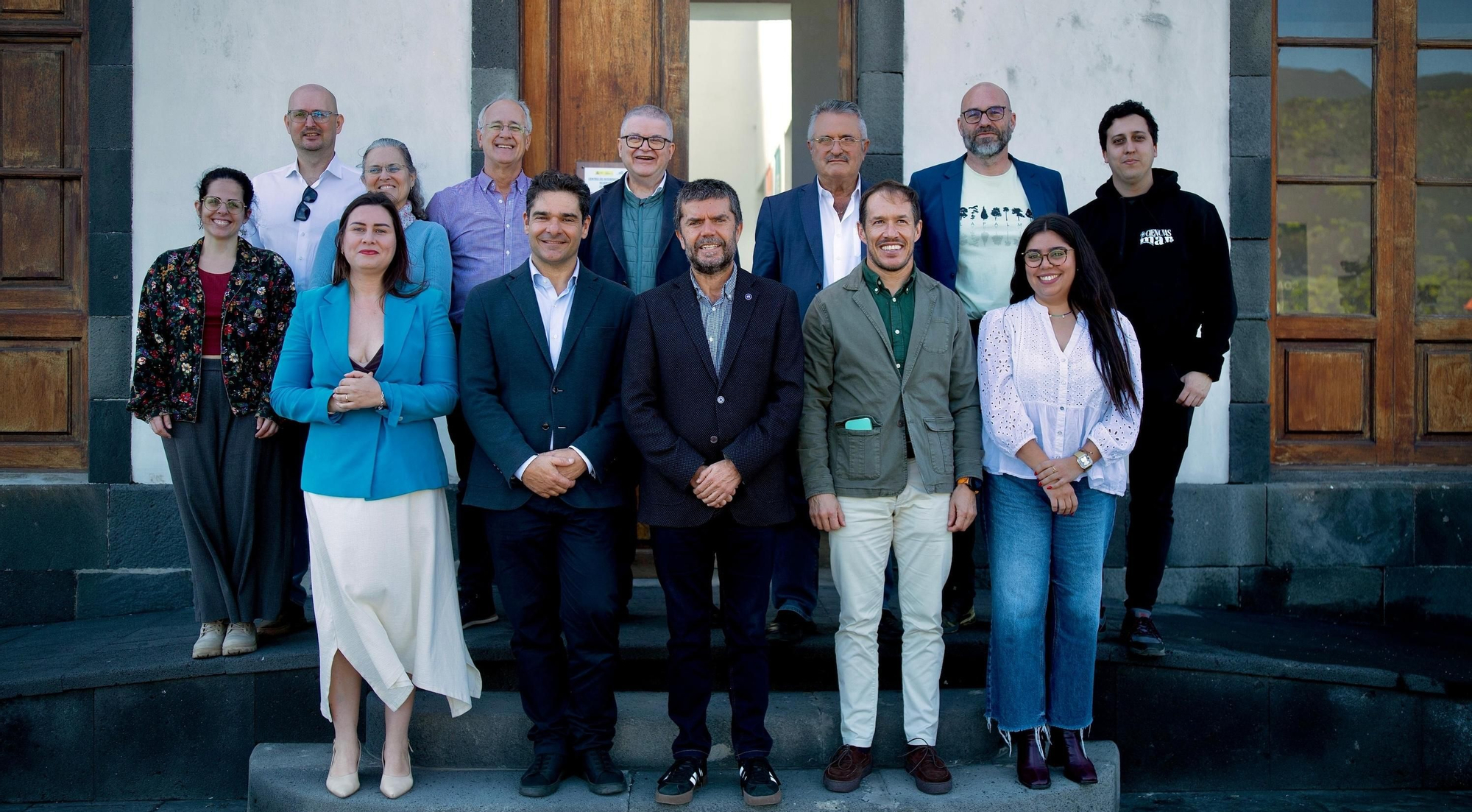 Un momento de la inauguración del Observatorio Marino de Cambio Climático.
