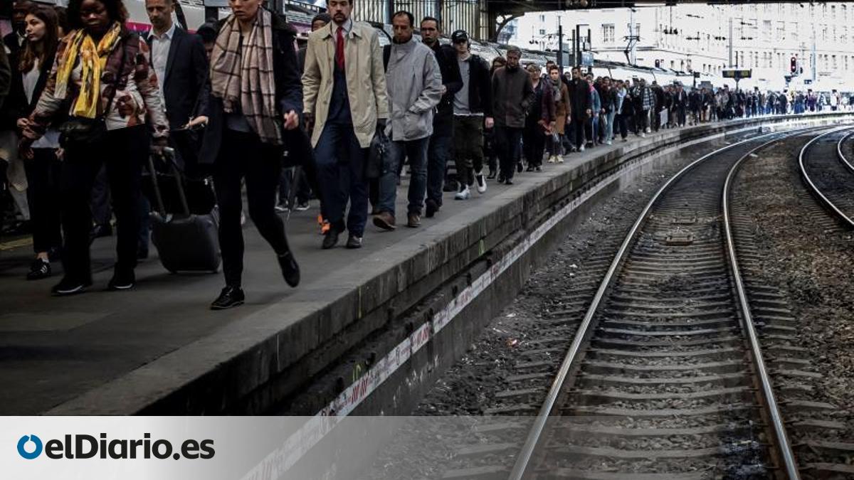 Diecinueve días después, la huelga de trenes en Francia no da tregua a ...