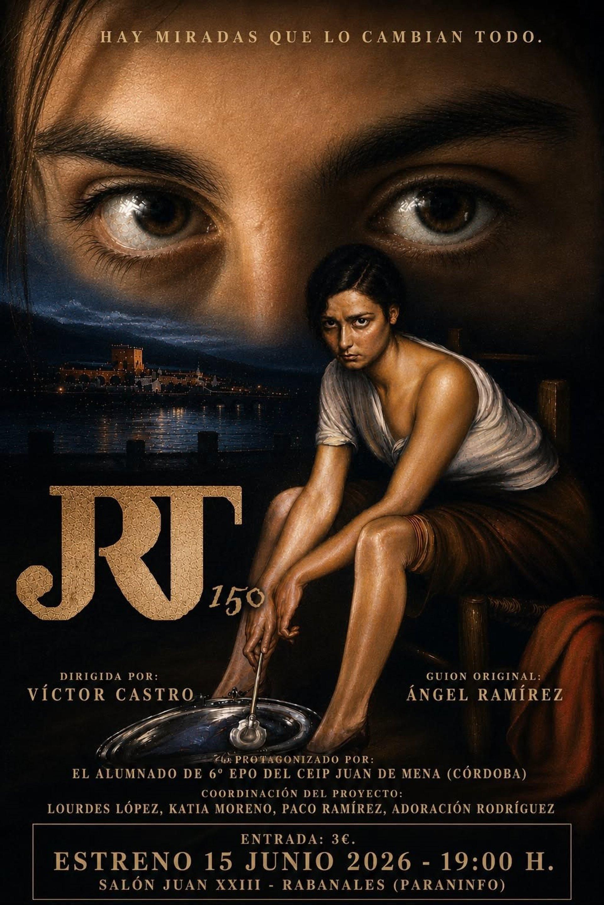 Cartel del corto 'JRT 150'.