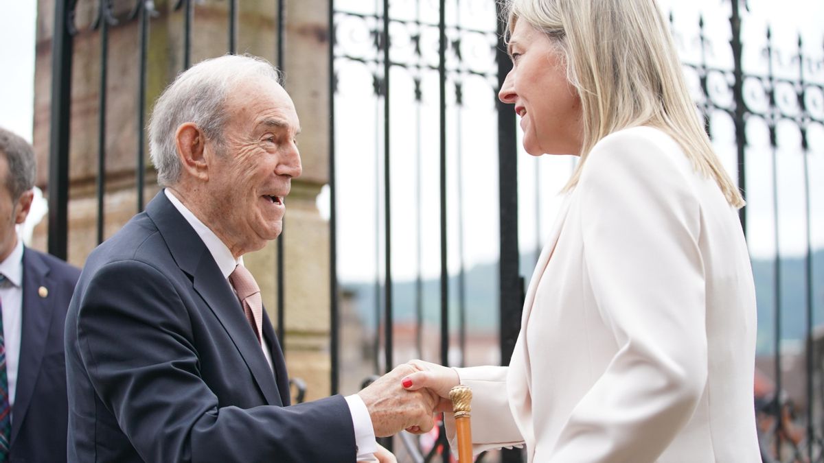 Carlos Garaikoetxea, en un acto reciente en Gernika