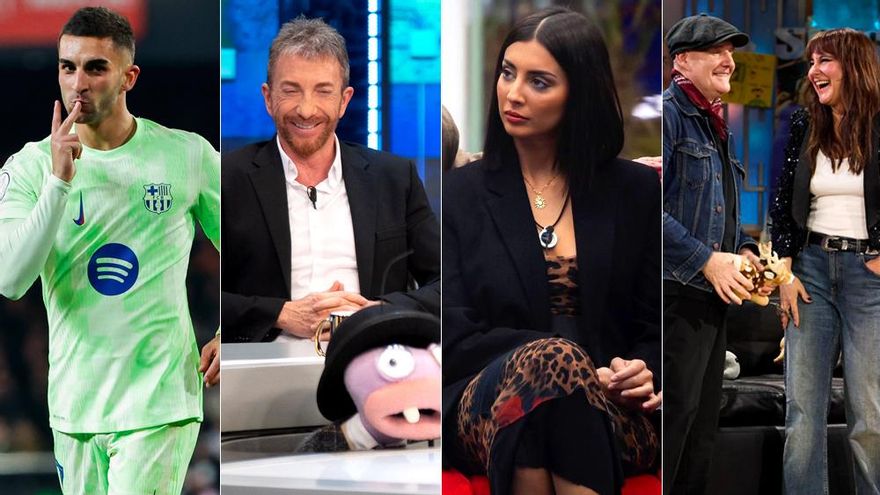 La Copa (21.9%) arrasa, 'El Hormiguero' (14.9%) aguanta, 'GH Dúo' (14.2%) sube y 'La Revuelta' (11.9%) cumple en late