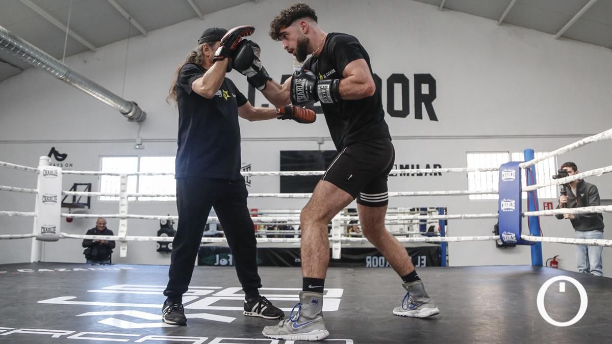 José Luis Navarro Jr se prepara para la batalla