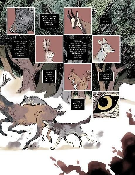 Fragmento del cómic 'La espera', de Mario Trigo. 