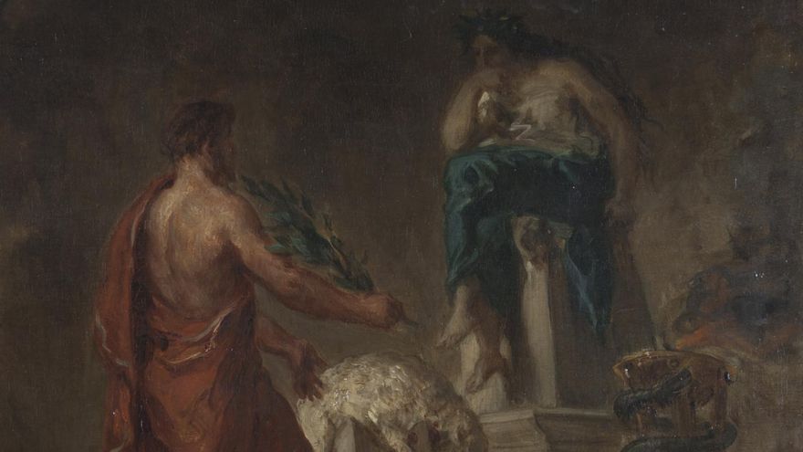 Las profecías de Delfos guiaron a reyes y ciudades pero el trance de la Pitia podría explicarse por un colocón de vapores de etileno