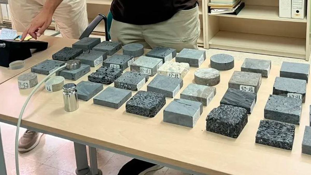 Investigadores del CSIC miden el comportamiento ante el calor de rocas canarias para proyectos de geotermia