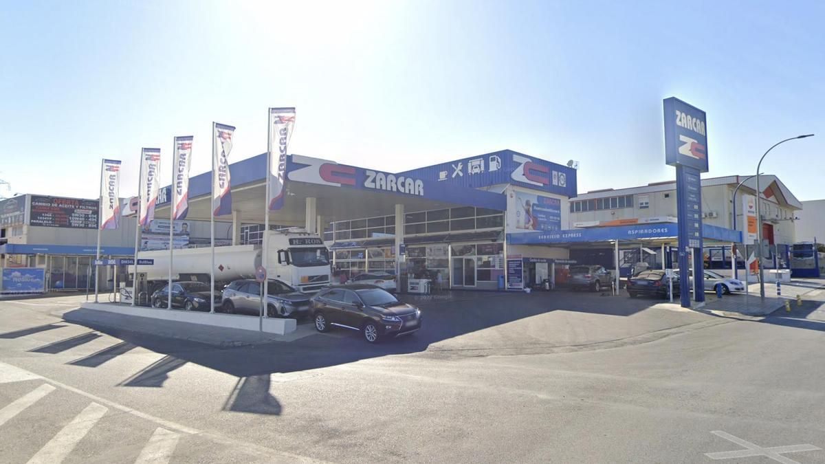 La gasolinera del empresario Francisco Pérez Lopez.