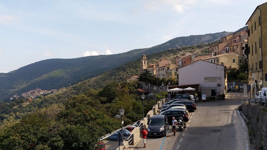 Marciana, la población más antigua de Elba.