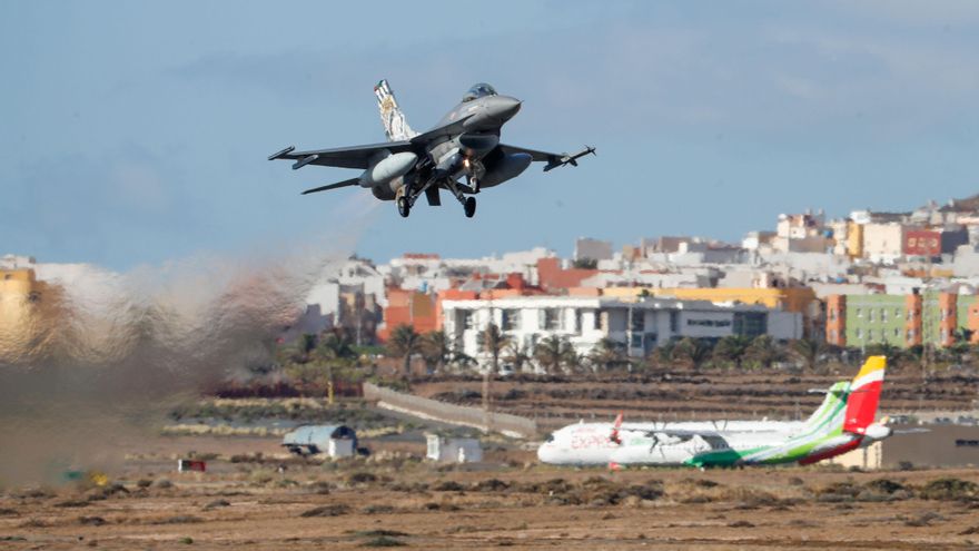 El Ejército del Aire hará un simulacro de un doble accidente aéreo en sur de Gran Canaria