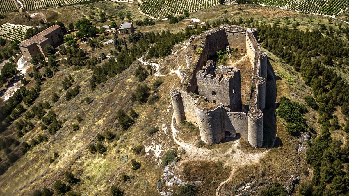 Castillo de Davalillo en San Asensio (La Rioja)