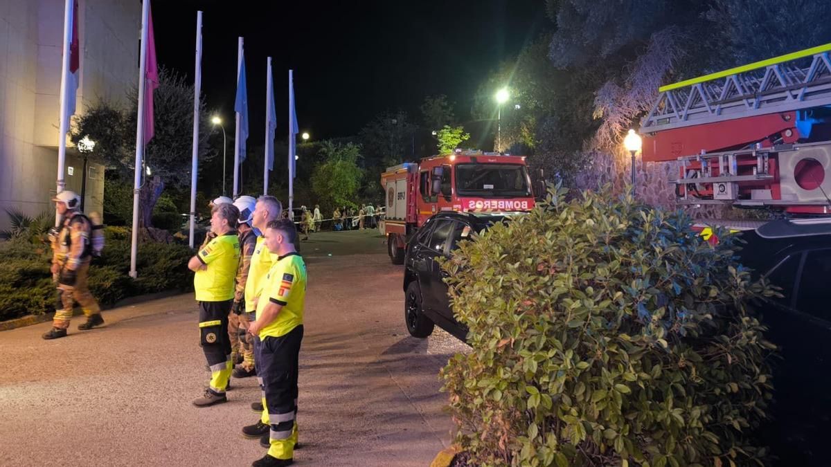 Un incendio obliga a desalojar a 600 personas de un hotel en Toledo, sin heridos