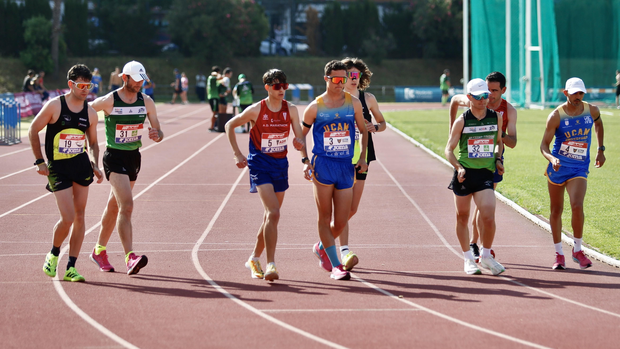Primera jornada de liga de primera división de atletismo