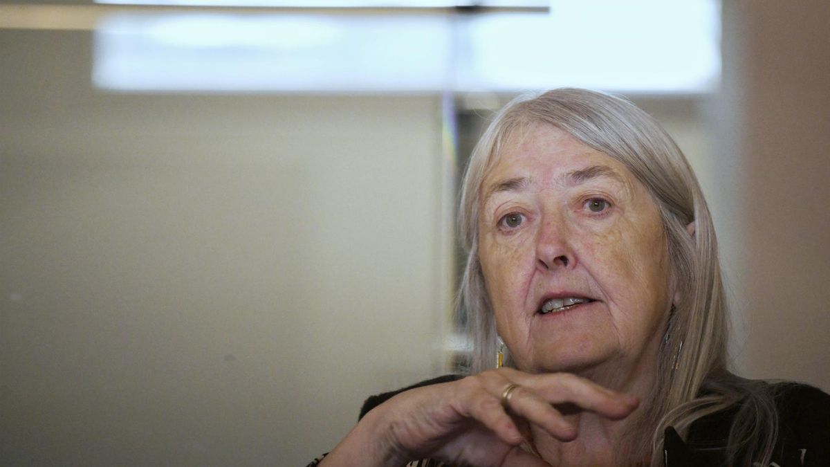 La historiadora Mary Beard, durante entrevista para Europa Press.