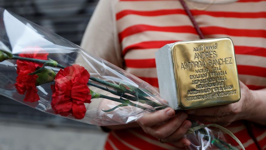 Piedras que curan la desmemoria: ocho deportados madrileños en campos de concentración nazis son recordados por el proyecto Stolpersteine