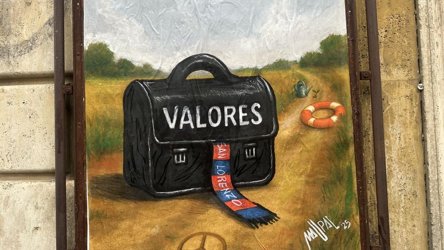 'Maupal', el artista callejero que contrató el papa Francisco