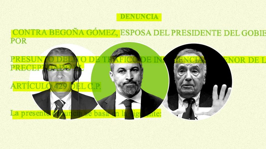 Manos Limpias, Vox y un abogado conspiranoico: las acusaciones de la causa contra Begoña Gómez
