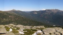 Vista del Parque Nacional de la Sierra de Guadarrama.