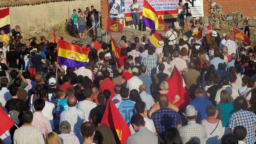 Acto de dignificación de los represaliados en Menasalbas
