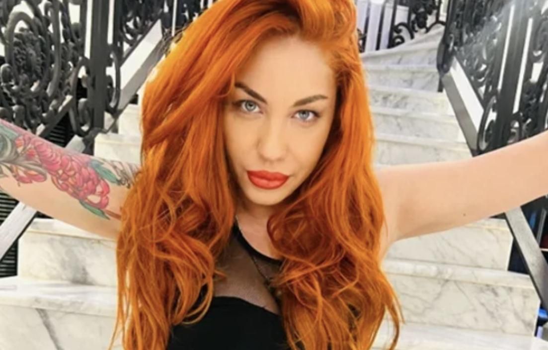 La cantante Lourdes Fernández en una foto de sus redes sociales