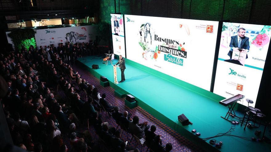 "Por tierra, agua, fuego y aire", la provincia de Sevilla se muestra al mundo en Fitur entrelazando historia y naturaleza