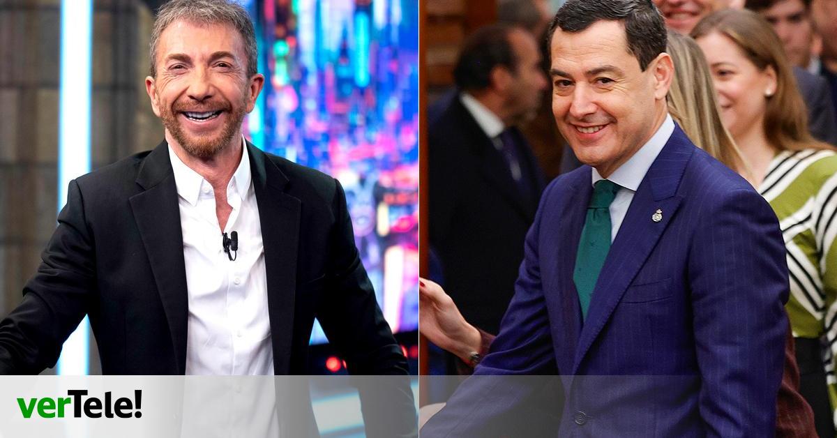  El Hormiguero  anuncia la visita de Juanma Moreno a Pablo Motos para abrir su próxima semana en Antena 3