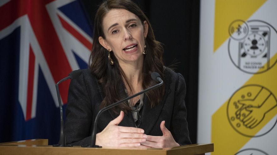 La primera ministra de Nueva Zelanda, Jacinda Ardern. EFE/EPA/MARK MITCHELL / POOL