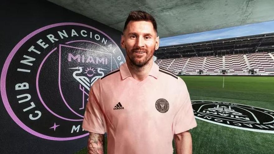 Con un video al ritmo de "Muchachos", Messi fue presentado en Inter Miami