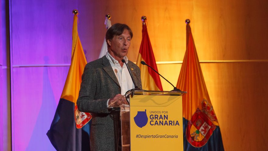 UxGC presenta a su candidato al Cabildo de Gran Canaria, José María Ponce, ante 1.000 personas en Infecar