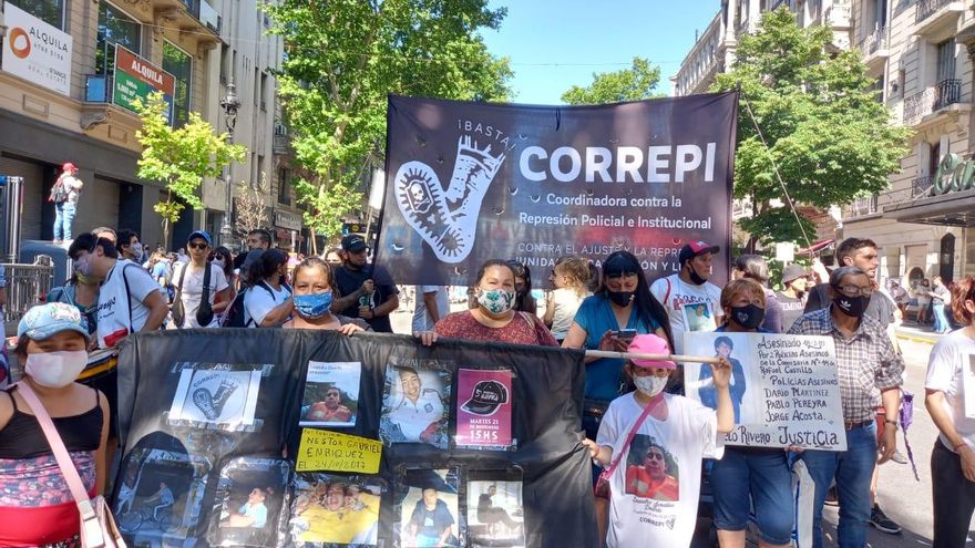 Datos de la Correpi: "Se triplicaron las muertes bajo custodia policial"
