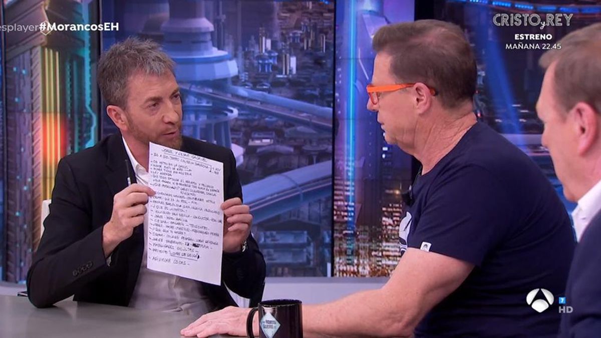 Pablo Motos explica cómo es el guion con el que presenta 'El Hormiguero'