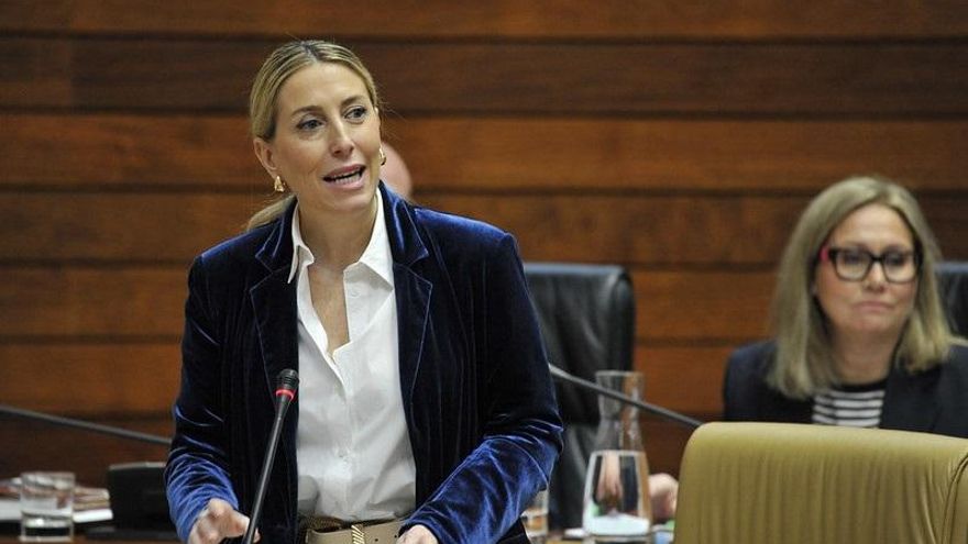 La presidenta de la Junta de Extremadura, María Guardiola, en una foto de archivo
