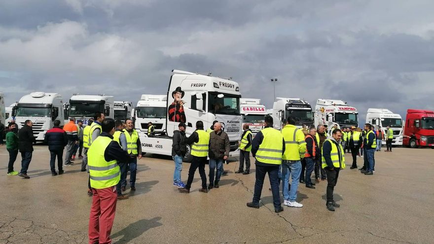 Manifestación en Albacete