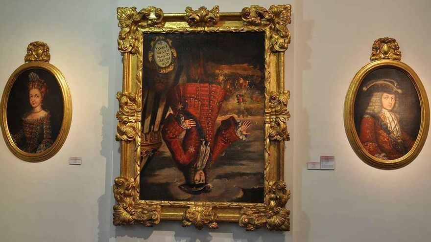 Xàtiva restaurará el simbólico cuadro bocabajo de Felipe V
