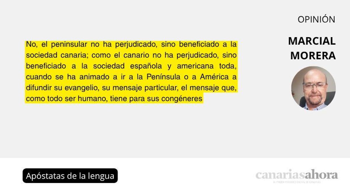 Apóstatas de la lengua