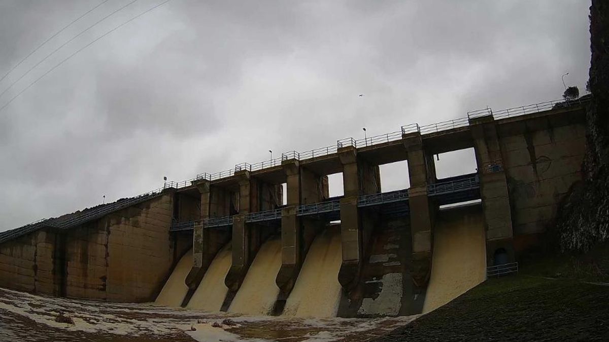 Las compuertas de la presa Vega del Jabalón en Ciudad Real se mantendrán abiertas, por "seguridad"