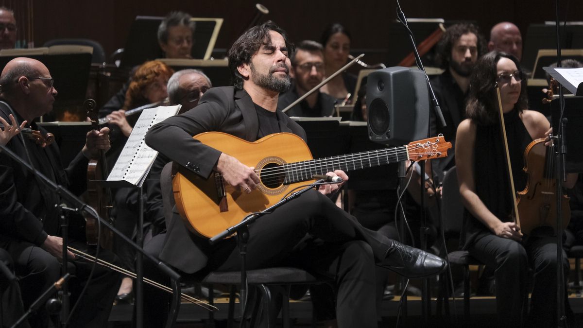 El concierto del guitarrista Daniel Casares en el Gran Teatro, en imágenes