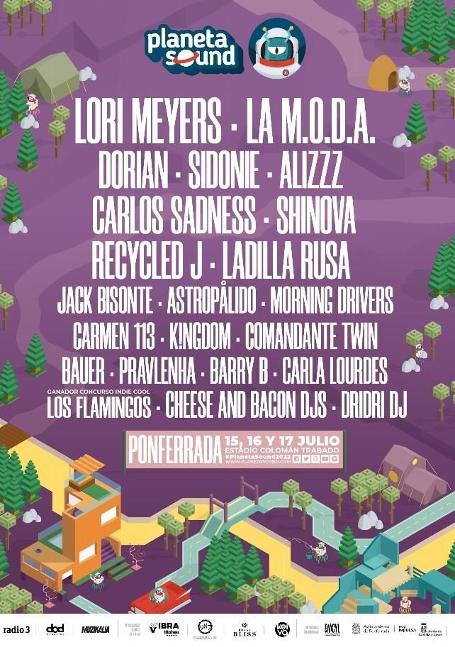 Cartel completo del Planeta Sound 2022