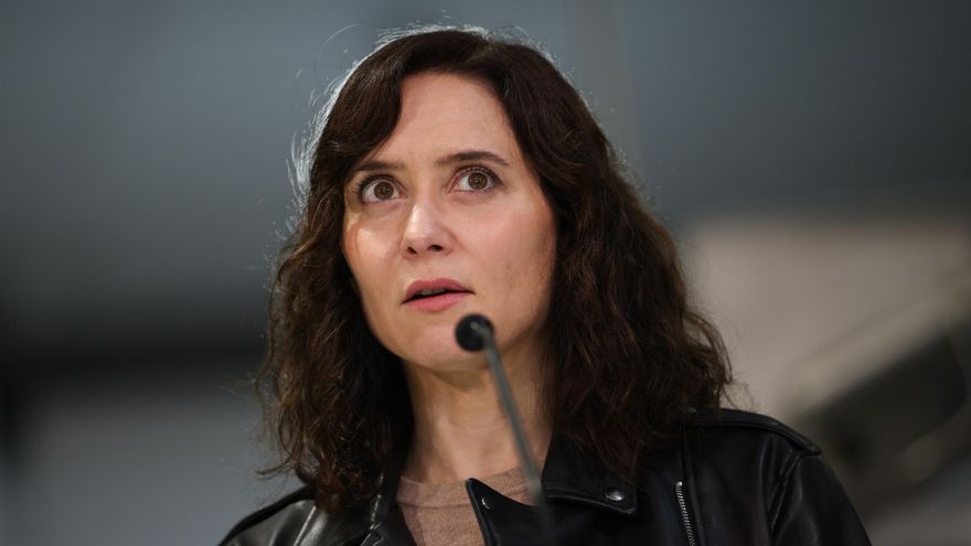 La presidenta de la Comunidad de Madrid, Isabel Díaz Ayuso.