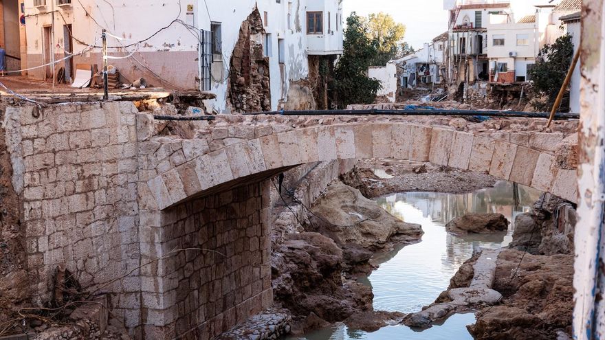 Una zona afectada por la DANA, a 2 de noviembre de 2024, en Chiva, Valencia, Comunidad Valenciana (España).