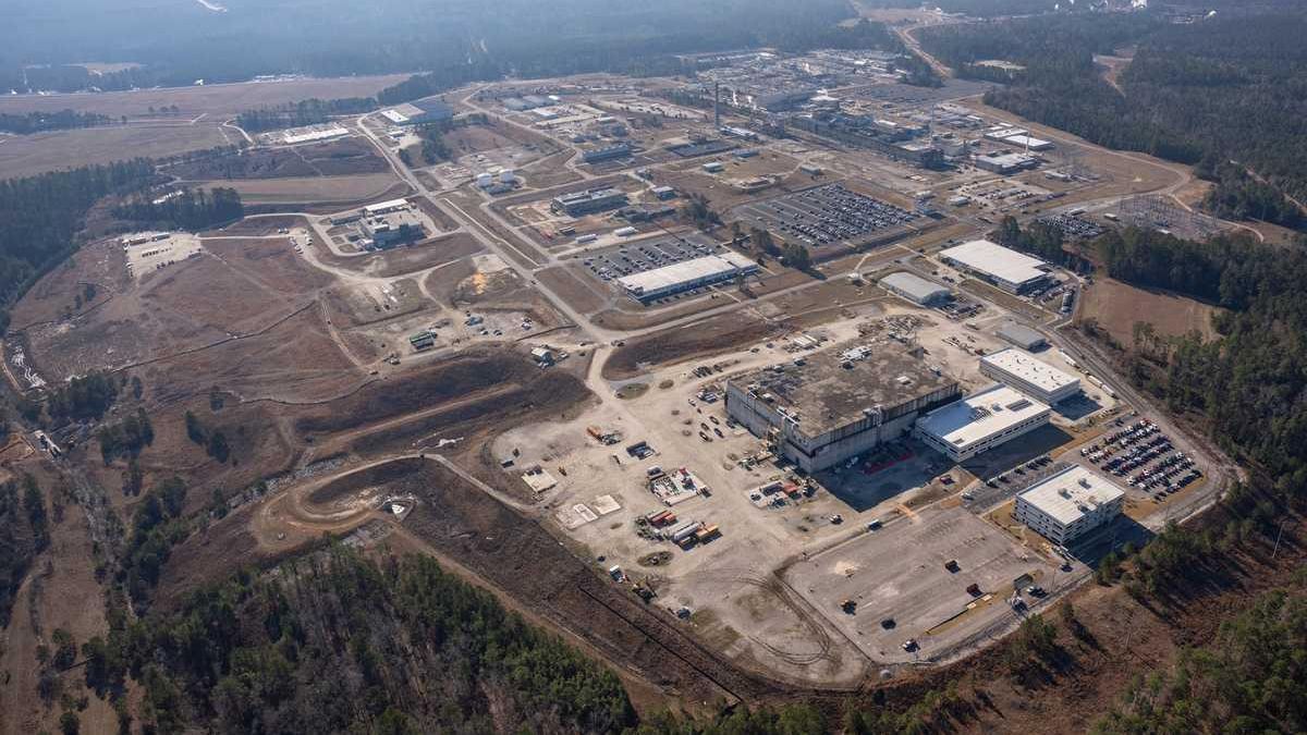 Durante una inspección en Savannah River, se descubrió una concentración elevada de radiación en un panal