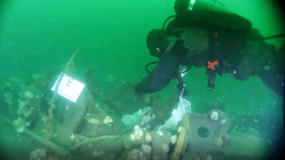 Este submarino alemán se hundió en la Primera Guerra Mundial, pero sigue vertiendo contaminantes explosivos