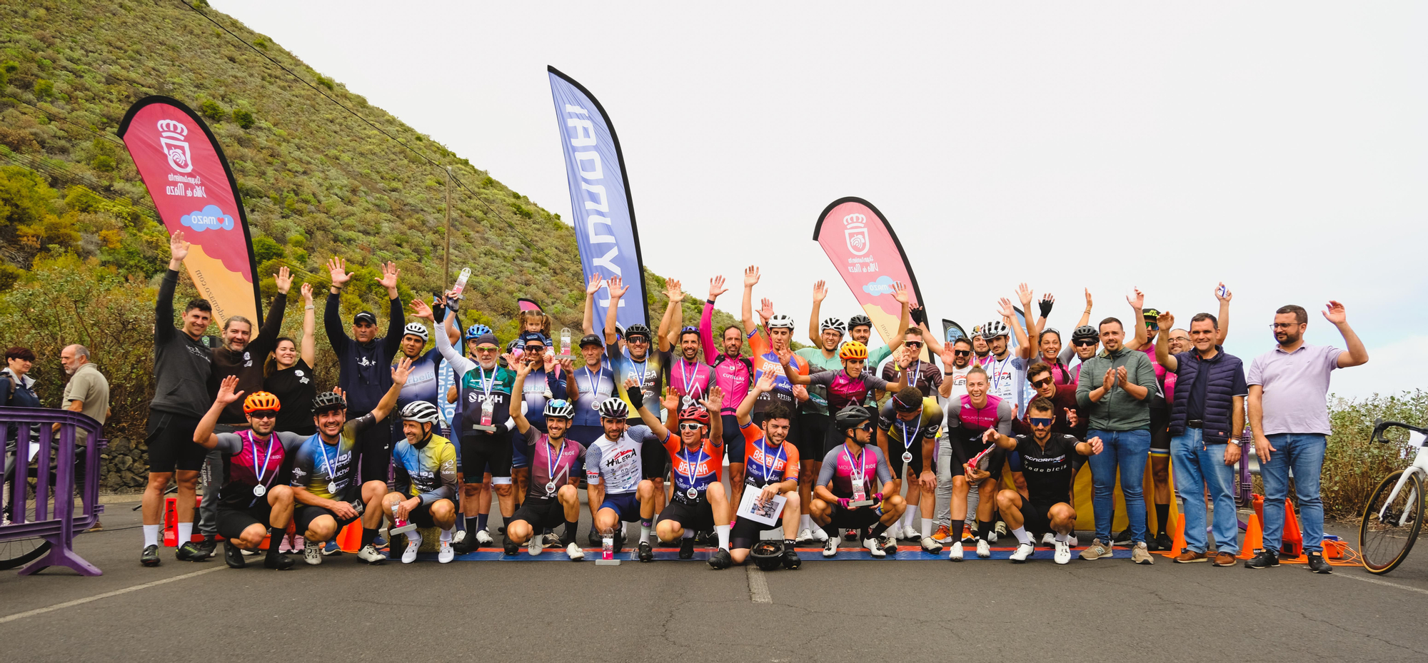 Participantes en el II Criterium de Lodero.