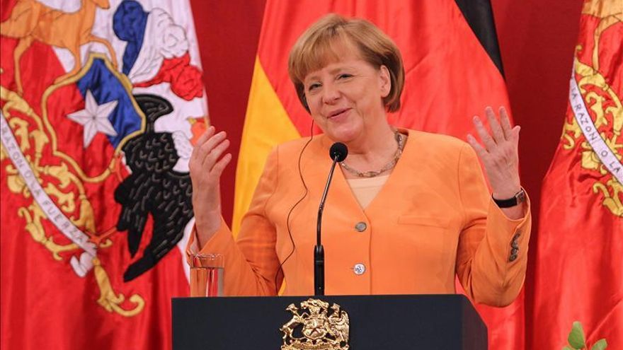 Merkel resalta las semejanzas entre su partido y el socialdemócrata