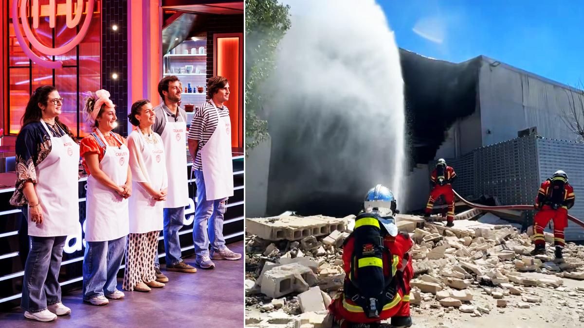 El plató de 'MasterChef' se salva del incendio que ha arrasado parte de un complejo audiovisual de Madrid