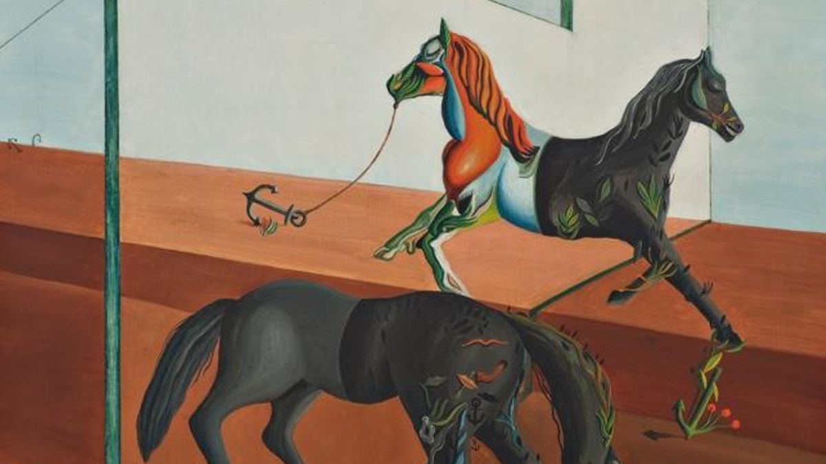 Le dimanche ou Rut marin, 1935, de Óscar Dominguez