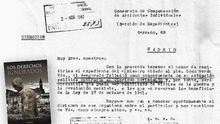 Documento de uno de los consorcios de seguros en el que se cuestiona el derecho a indemnización de una persona fallecida “por su actuación política contraria al Glorioso Movimiento”