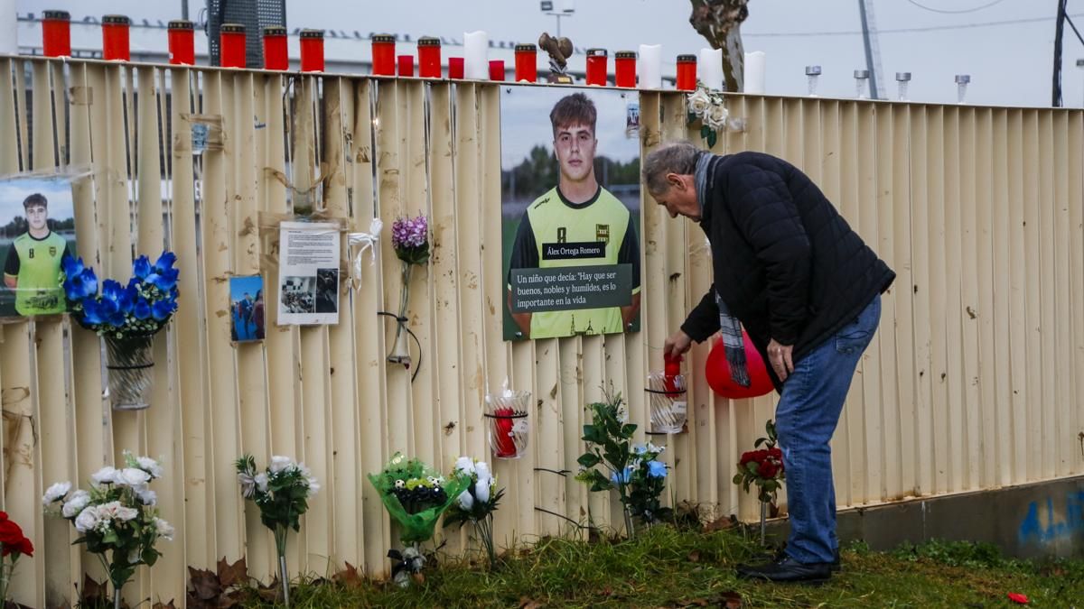 Homenaje a Álex Ortega en El Arenal por el aniversario de su asesinato